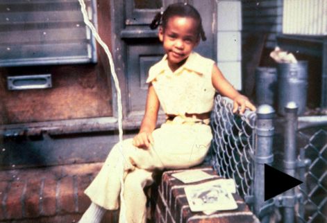 Whitney Houston as a Child and Teenage